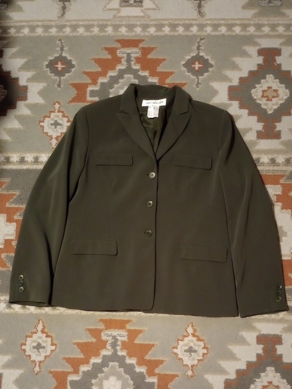 Jones New York Women's Olive Blazer Jacket